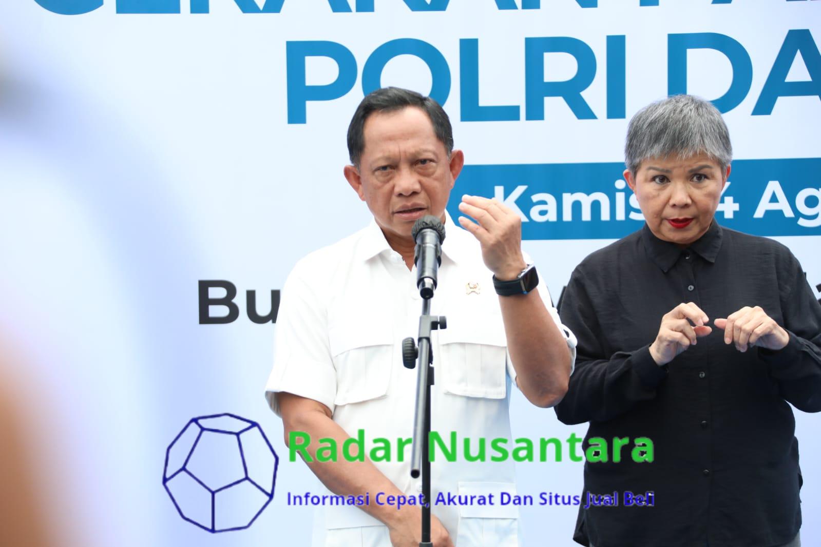 Mendagri Tito Apresiasi Perum Bulog dan Polri Atas Inisiasi Gerakan Pangan Murah