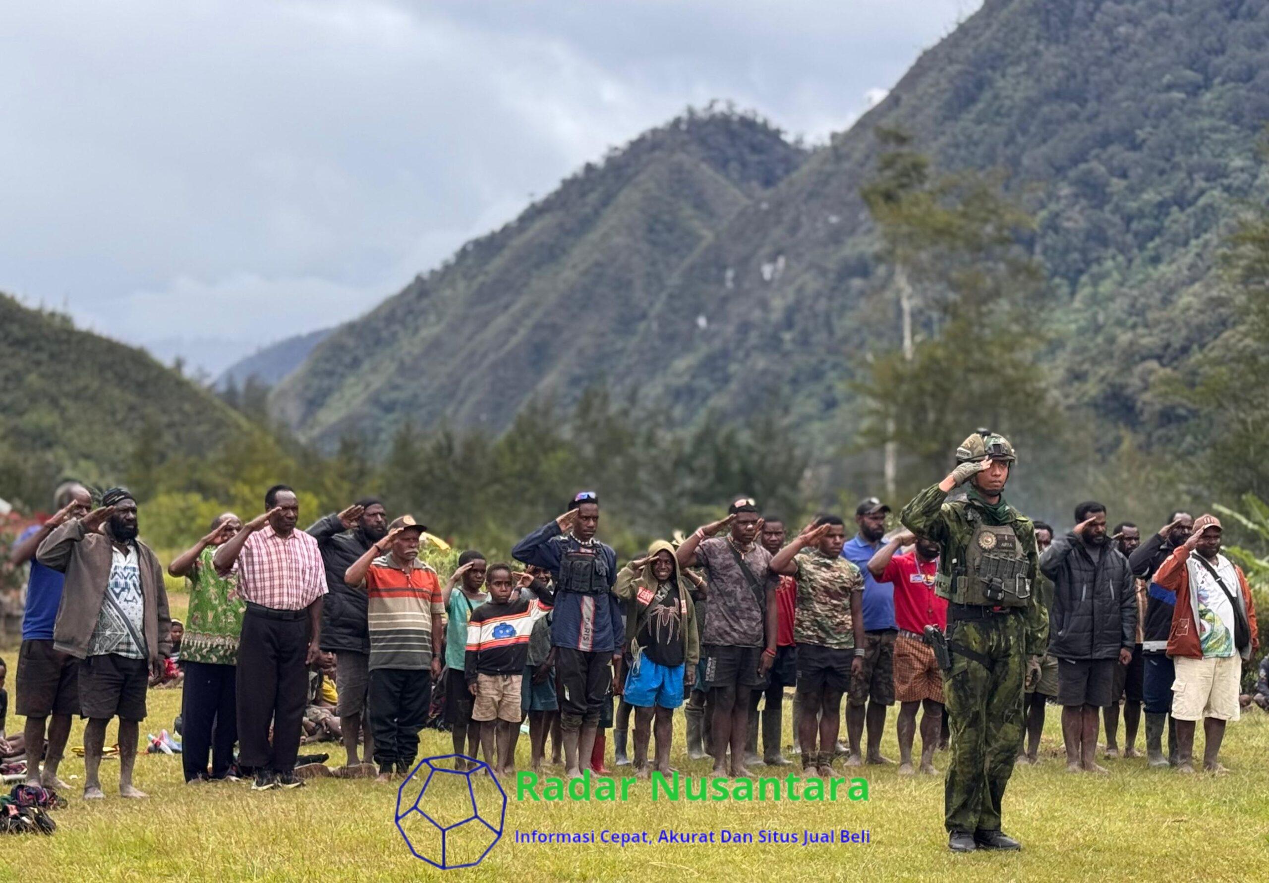 80 Tahun Indonesia Merdeka, Gome Utara Bersatu: TNI dan Rakyat Teguhkan Sikap Tolak OPM