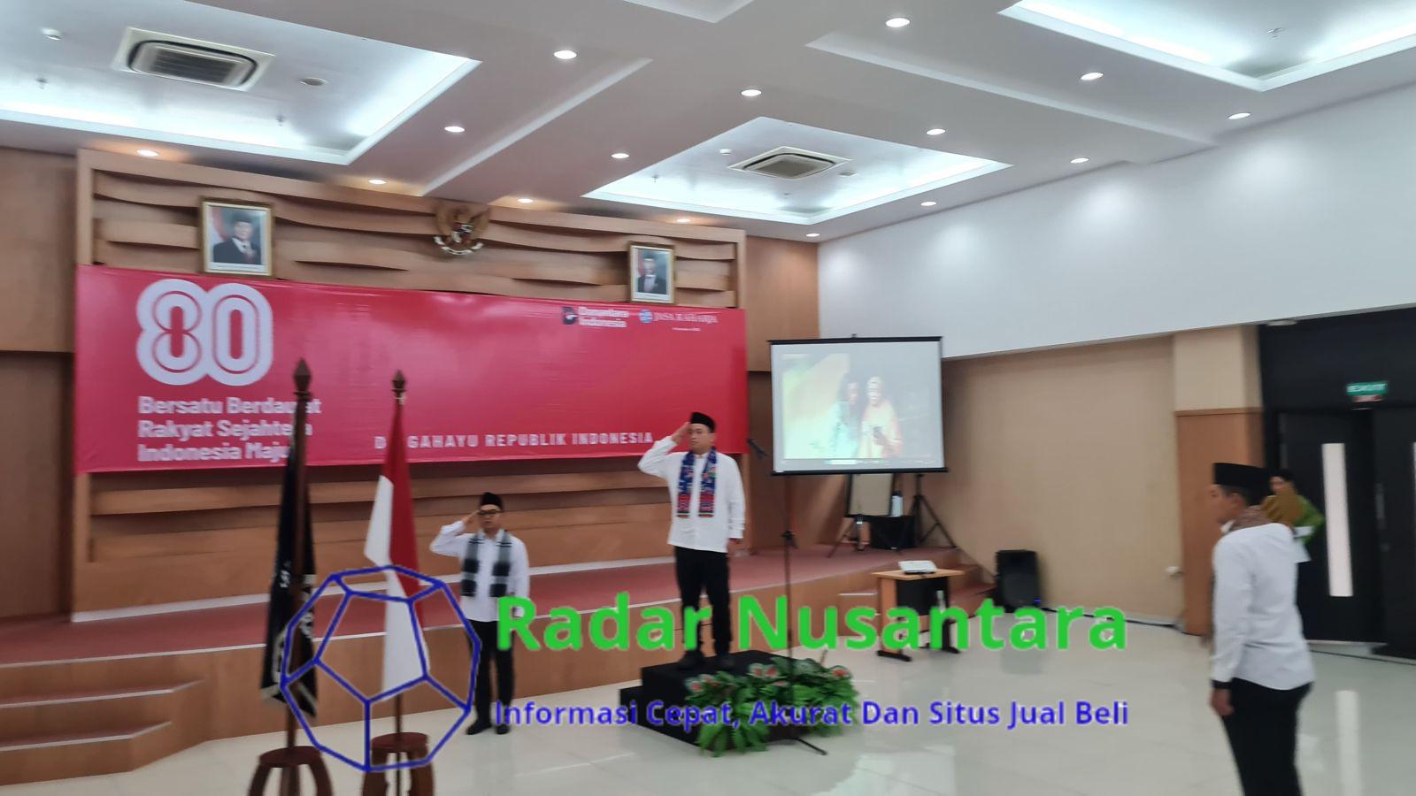 Jasa Raharja Kantor Wilayah DKI Jakarta Memperingati Upacara Kemerdekaan RI ke - 80