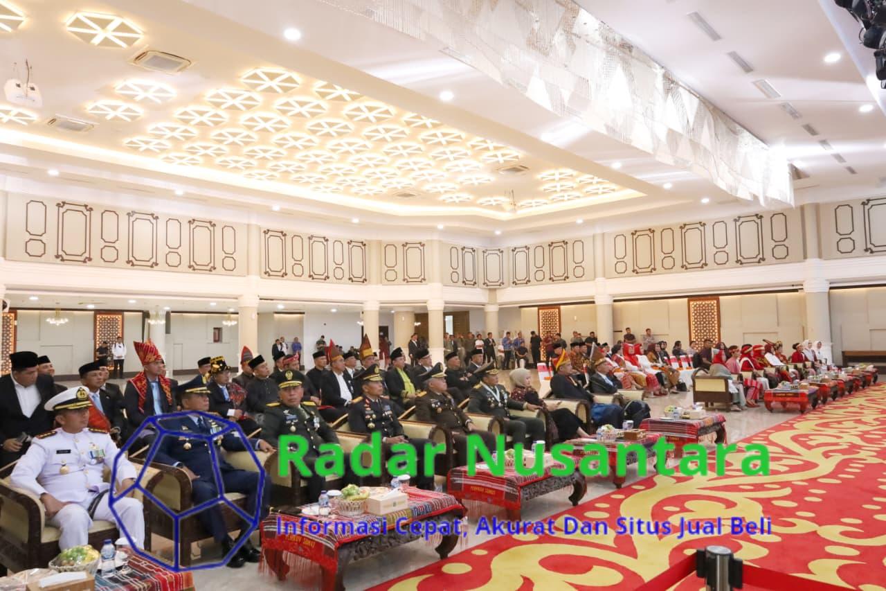 Bersama Forkopimda Sumut, Pangdam I/BB Ikuti Upacara Detik-Detik Proklamasi HUT ke-80 RI Secara Virtual