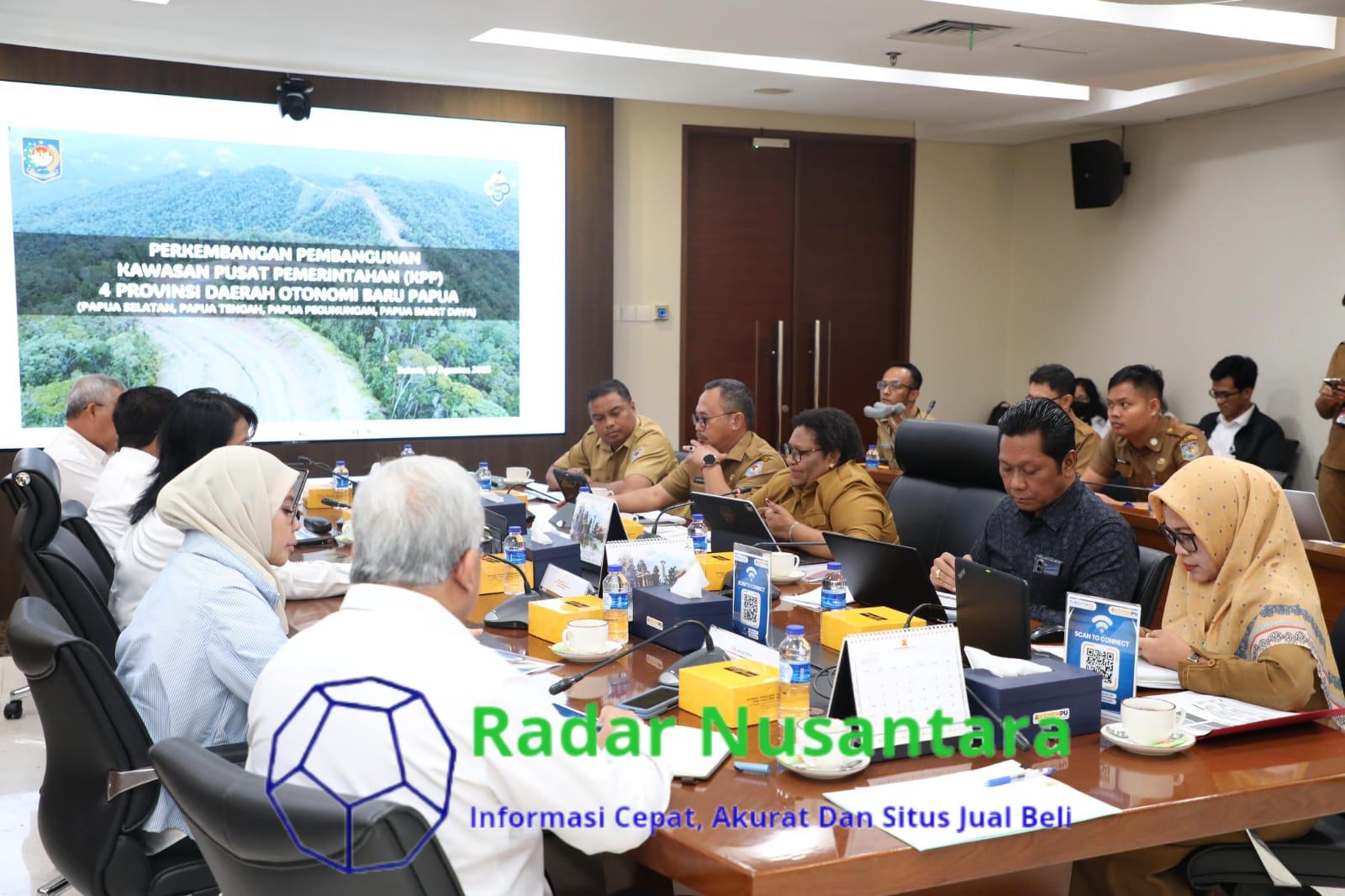 Wamendagri Ribka Haluk Paparkan Perkembangan Pembangunan DOB Papua