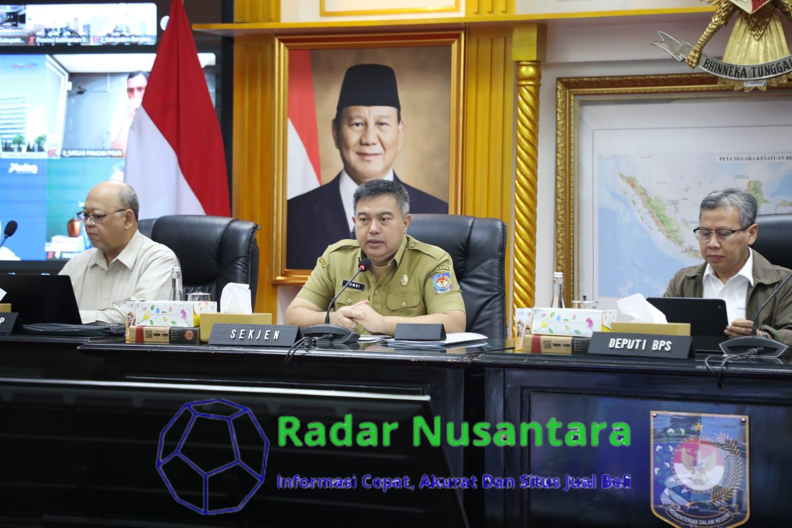 Dorong Stabilisasi Harga Beras, Sekjen Kemendagri Minta Pemda Dukung Perum Bulog Realisasikan Program SPHP