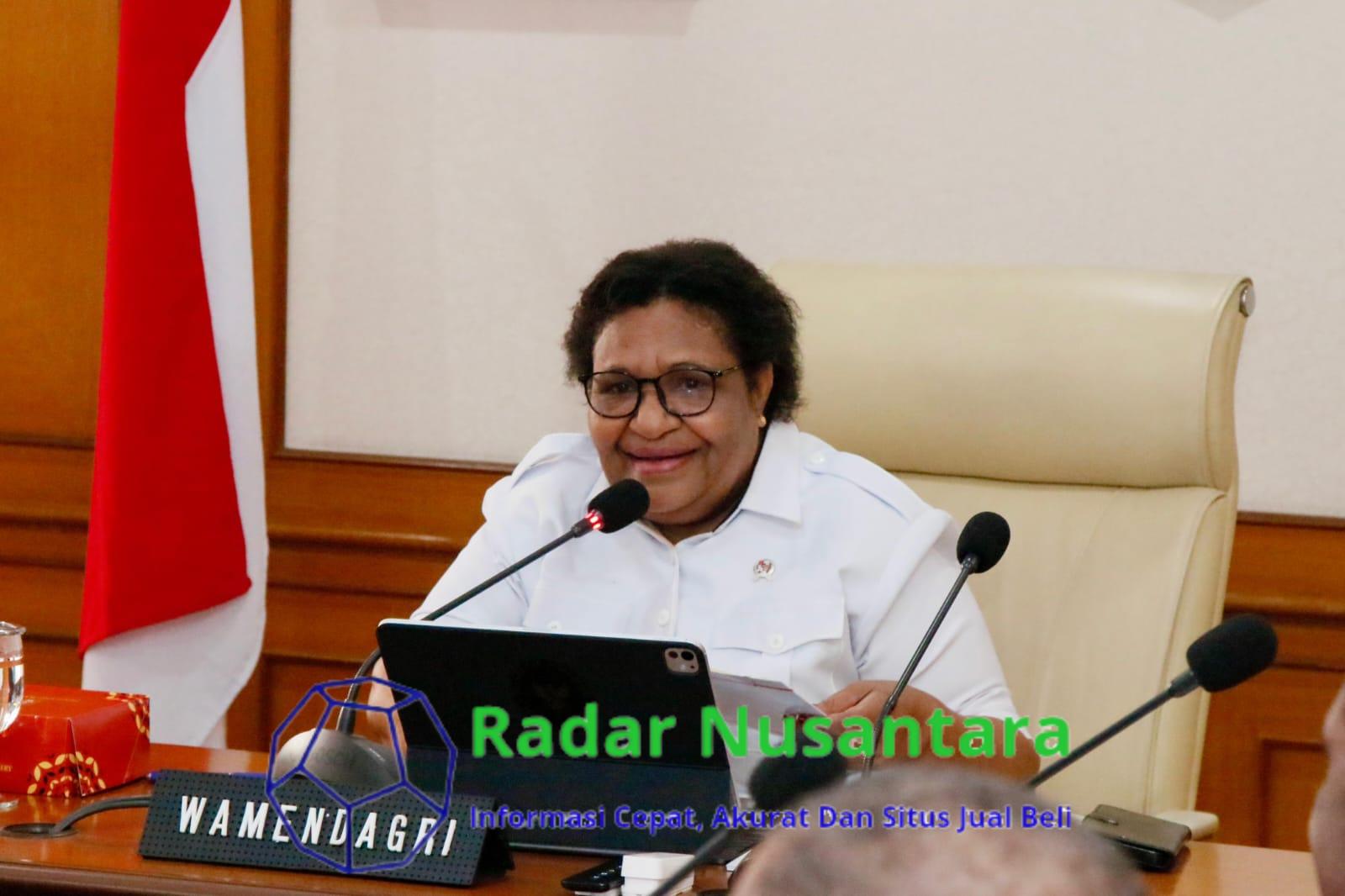 Wamendagri Ribka: Pemekaran Desa di Kabupaten Pegunungan Arfak Harus Sesuai Aturan