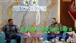 Kapuspen TNI Terima Atase Pers Kedubes AS, Perkuat Diplomasi Pertahanan melalui Komunikasi Strategis