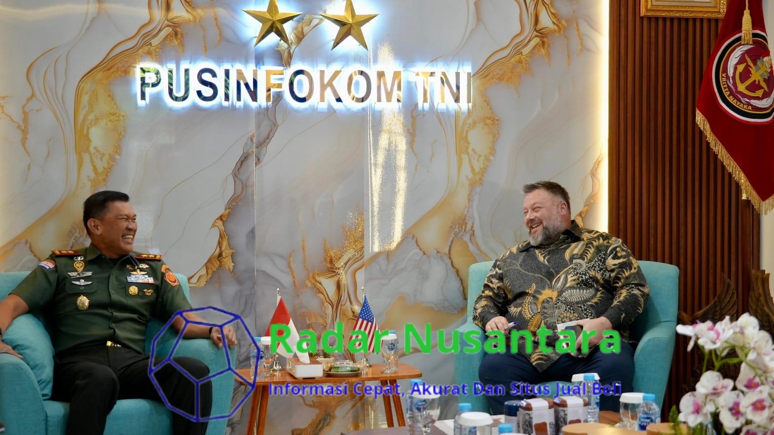 Kapuspen TNI Terima Atase Pers Kedubes AS, Perkuat Diplomasi Pertahanan melalui Komunikasi Strategis
