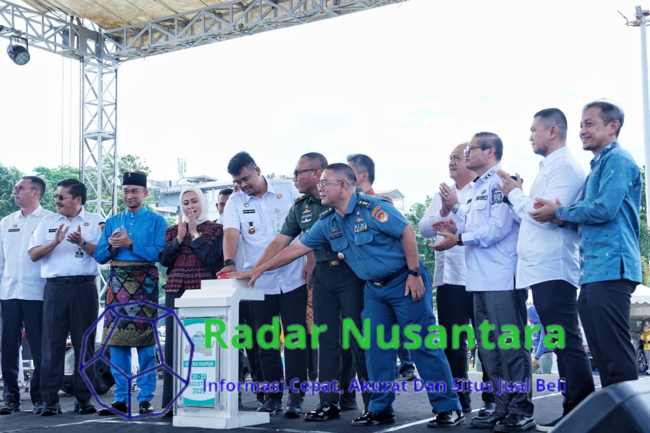 Kasdam I/BB Hadiri Pembukaan PIISU 2025, Pemprov Sumut Dorong Investasi dan Inovasi