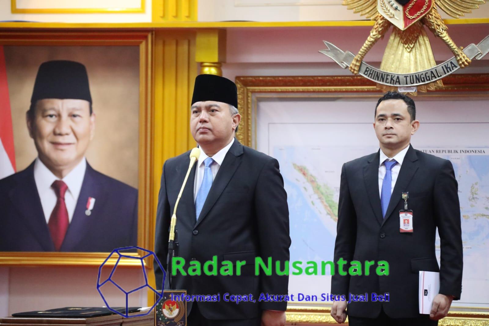 Lantik Pejabat Pengawas, Sekjen Kemendagri Minta Kembangkan Terobosan Kreatif