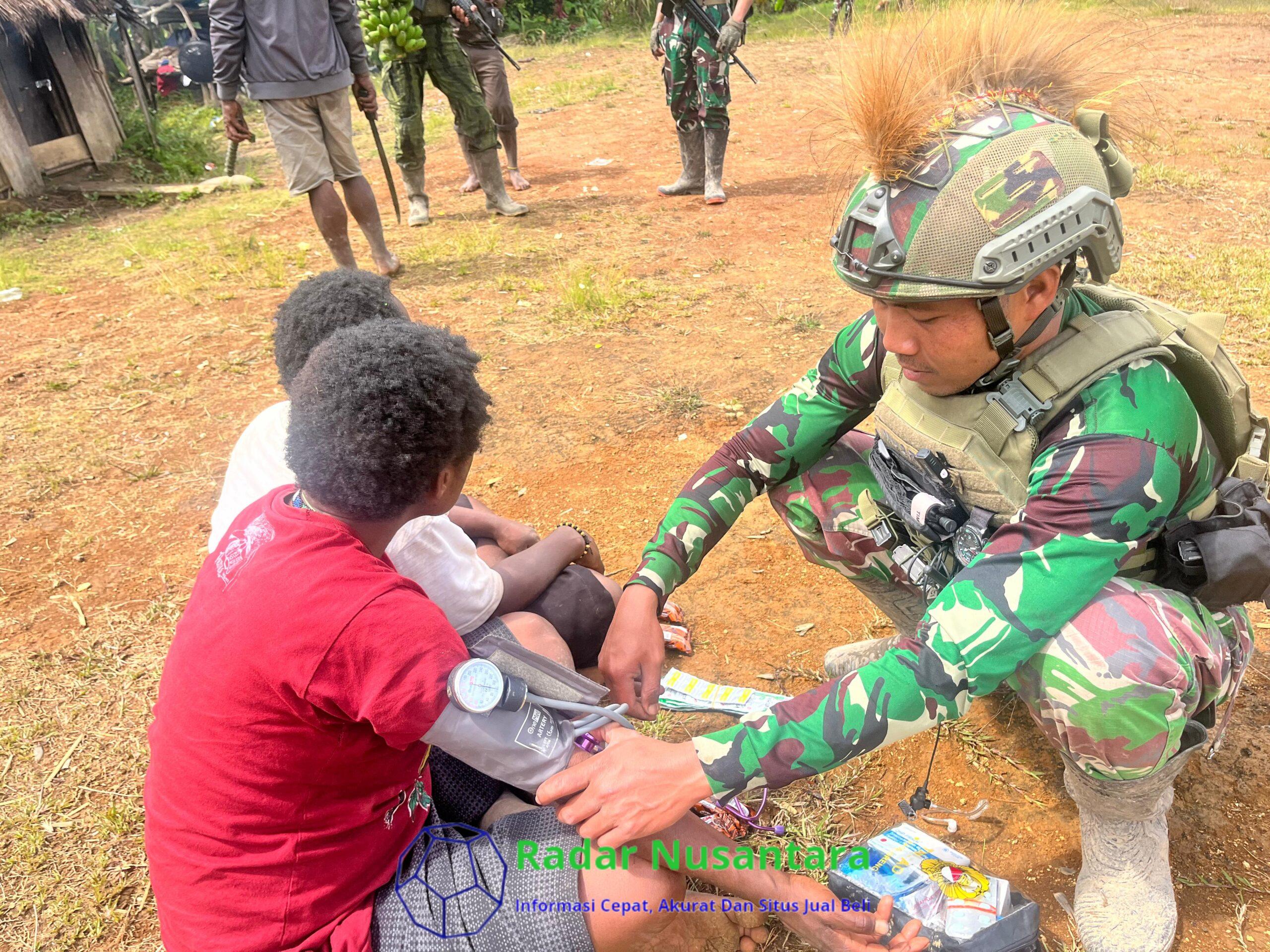 Menyapa Tuanggi, Merawat Papua: Prajurit Satgas 700/WYC dalam Safari Honai