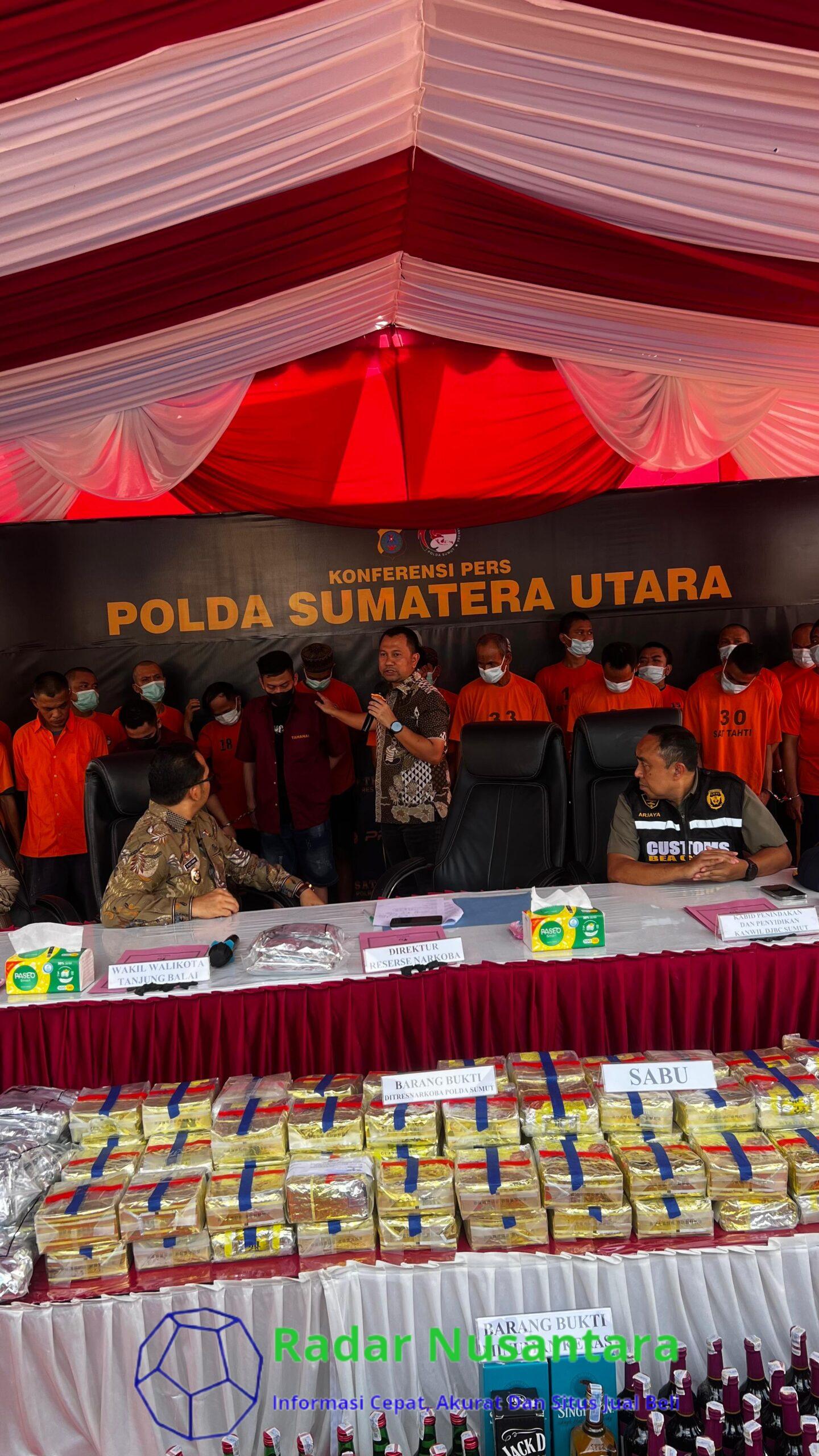Forkopimda Tanjungbalai, Asahan dan Batubara Apresiasi Pengungkapan Narkoba oleh Polda Sumut