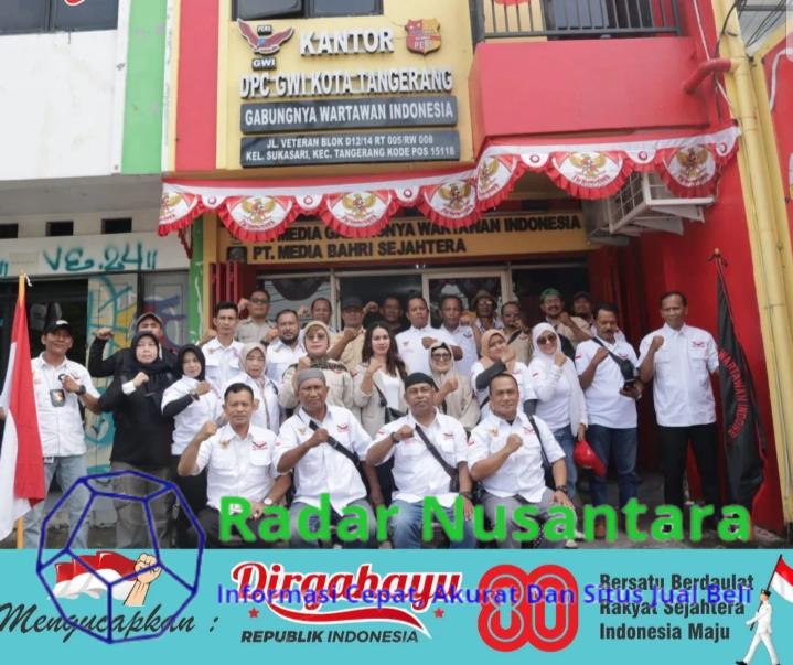 HUT RI ke 80, Ketua GWI Banten : Jurnalisme Bermartabat Membangun Bangsa