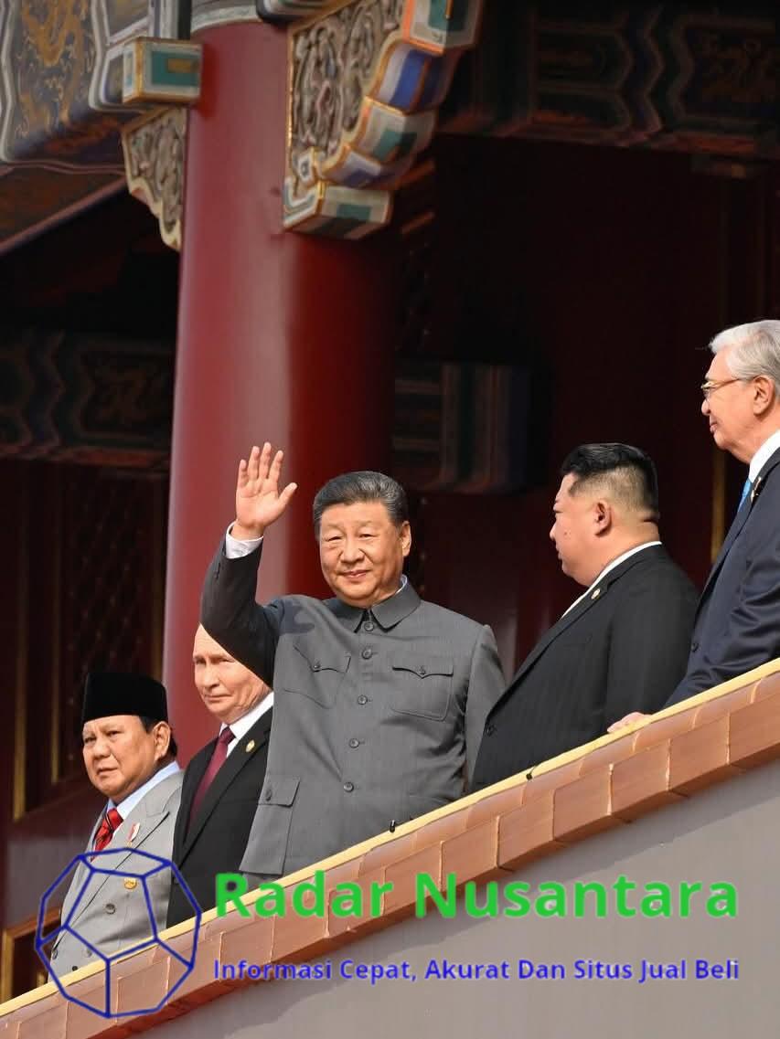 Presiden Prabowo Menghadiri Parade Militer Sekaligus Peringatan 80 Tahun Pemerintahan China