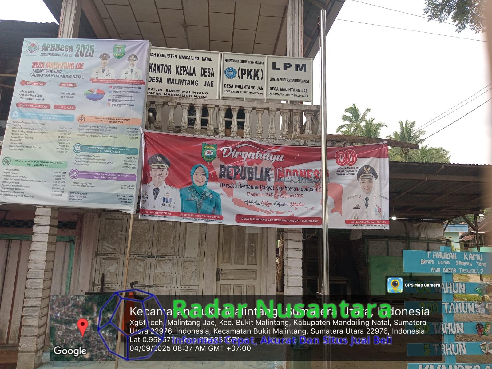 Kantor Desa Malintang Jae & Pasar Baru Tutup: Warga Dirugikan, Citra Bupati Mandailing Natal Tercoreng