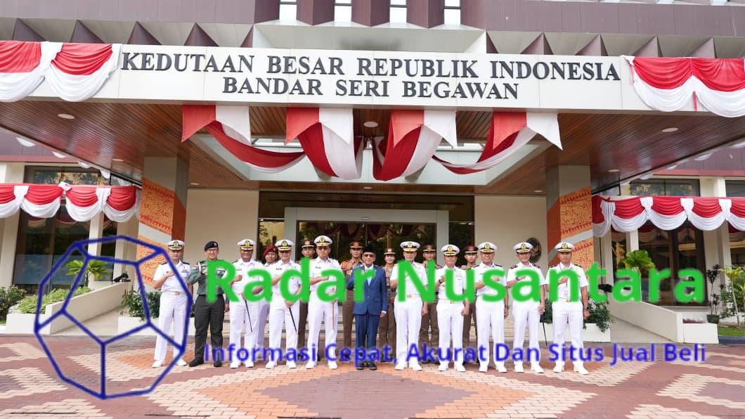 Dampingi Danguskamla Koarmada II, Komandan KRI Bima Suci Kunjungan Kehormatan ke Royal Brunei Navy dan Kedubes RI