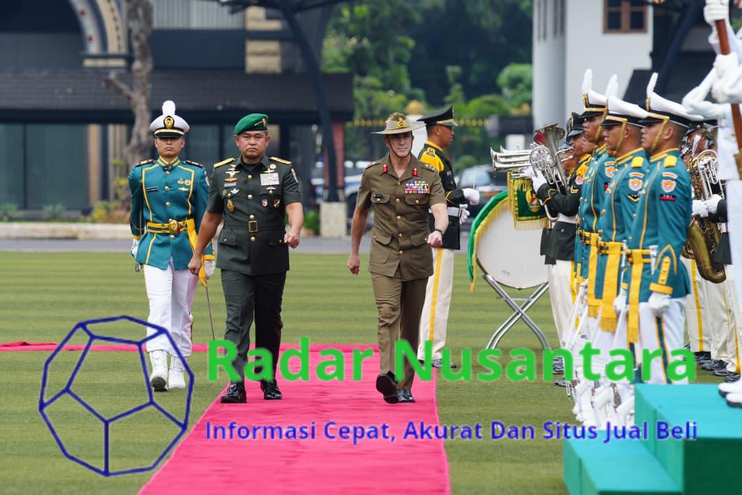 Kasad dan Kasad Australia Teguhkan Persahabatan, Perkuat Kerja Sama Militer Kedua Negara