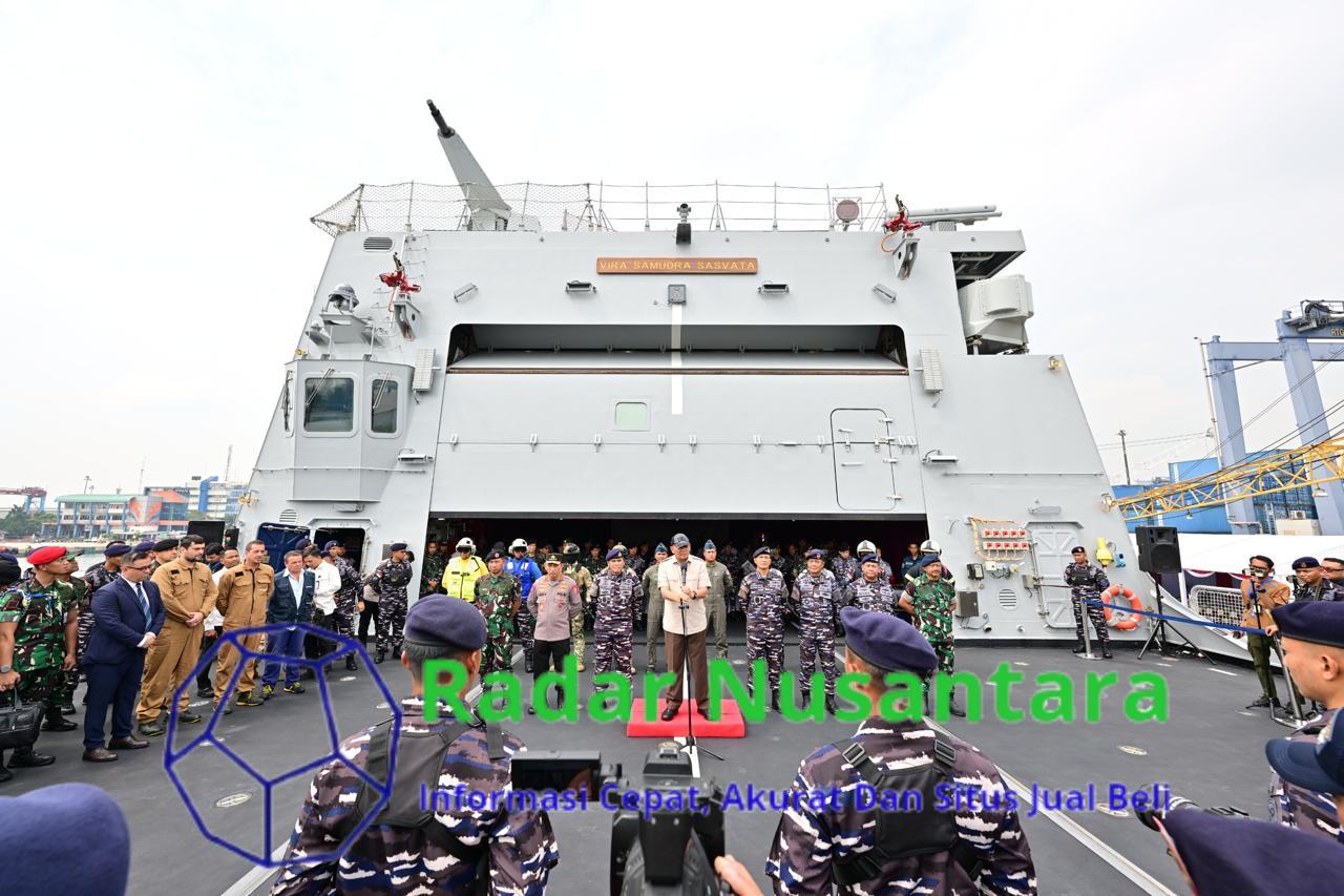 Frigate Terbesar Se-Asia Tenggara Milik TNI AL, KRI Brawijaya-320 Tiba di Tanah Air