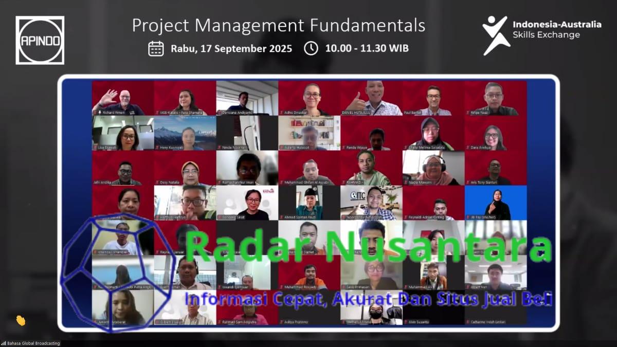 APINDO Bersama Lembaga Terkemuka Australia Tuntaskan Pelatihan Bersama