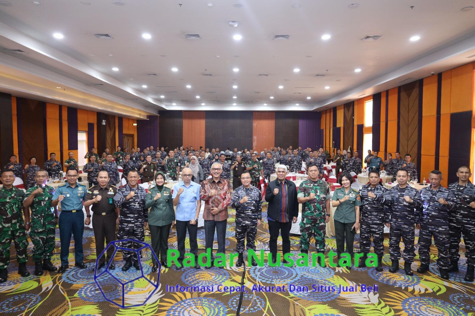 Kolaborasi Diskum Kodaeral V dan Diskum Koarmada II Selenggarakan Sarasehan Perwira Korps Hukum TNI AL di Surabaya