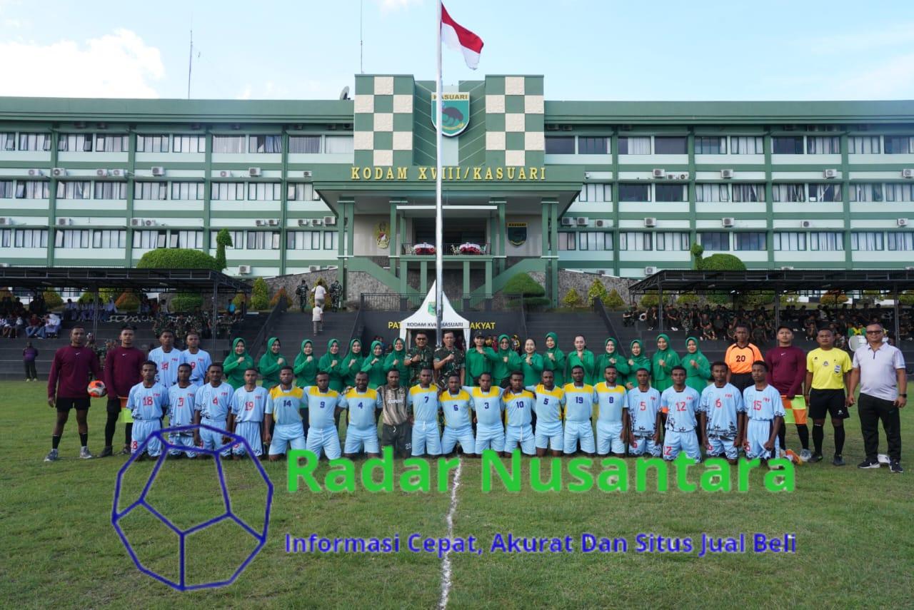 Buka Lomba Sambut HUT TNI ke-80, Pangdam Kasuari Ajak Generasi Muda Papua Barat Bersatu Membangun Bangsa