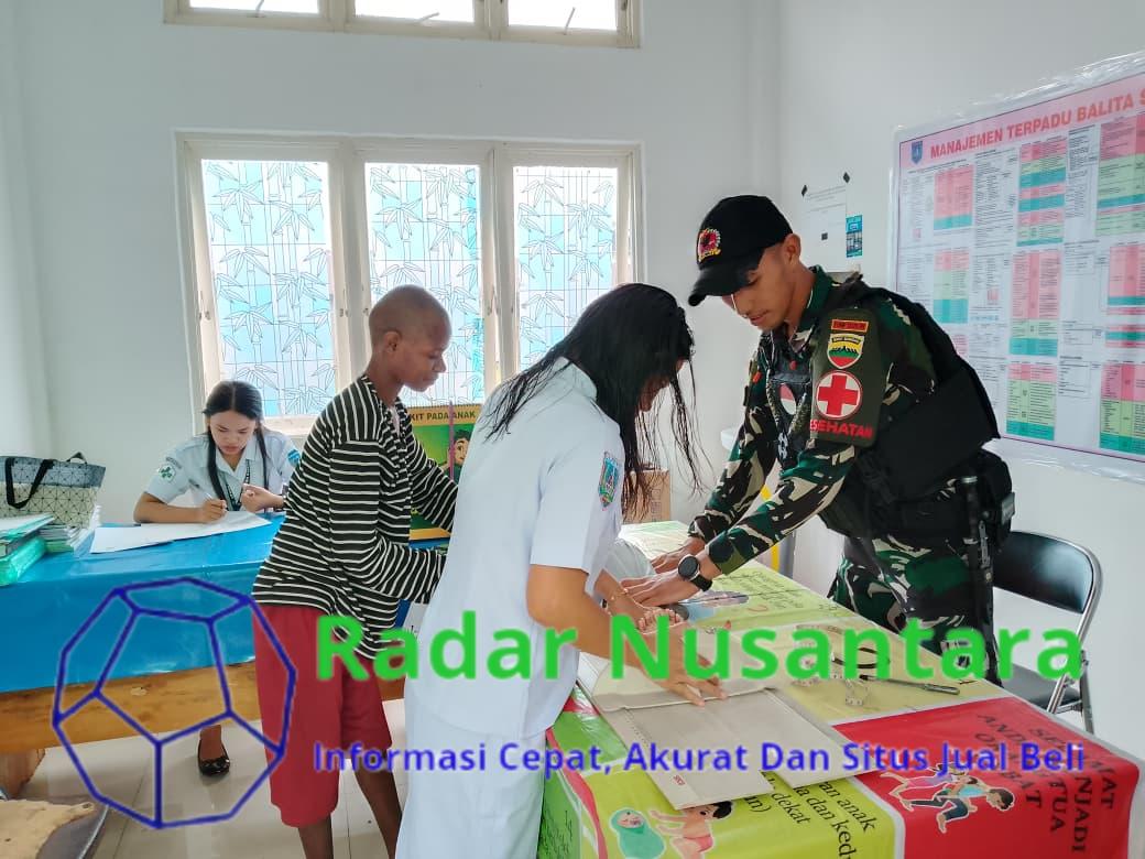 Pos Fayit dan Kepala Pusat Kesehatan Fayit Bersinergi dalam Posyandu Keliling untuk Meningkatkan Kesehatan Masyarakat