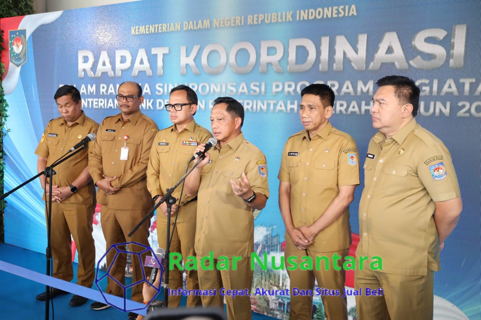 Mendagri Tegaskan Sekda Kunci Kesuksesan Program di Daerah