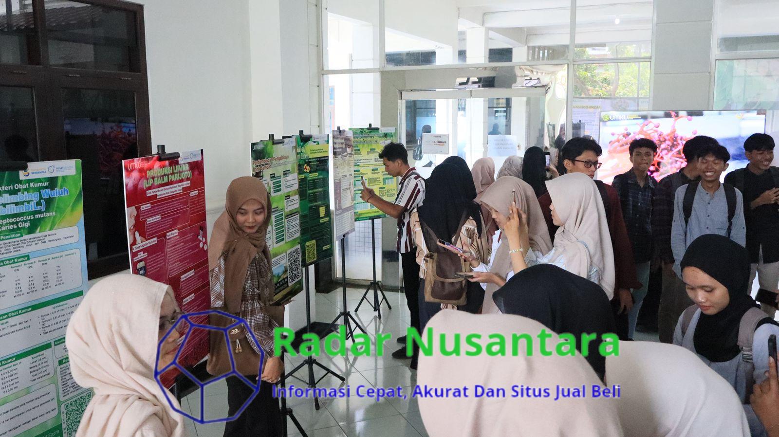 Pameran Riset Inovatif UMKU dalam Program Resona Saintek, Padukan Kesehatan dan Ekonomi Sirkular Lewat Inovasi Limbah