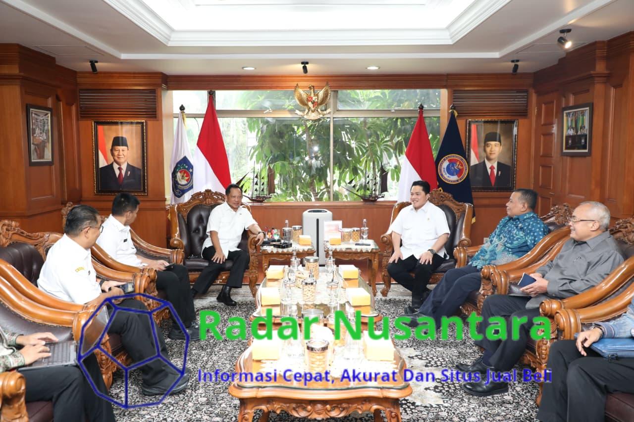 Mendagri Terima Kunjungan Menpora, Bahas Penguatan Industri Olahraga di Tanah Air