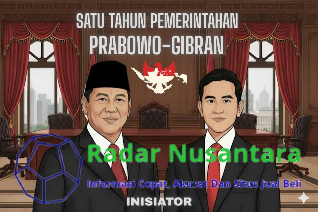 INISIATOR: Satu Tahun Pemerintahan Prabowo Menunjukkan Kepemimpinan yang Visioner