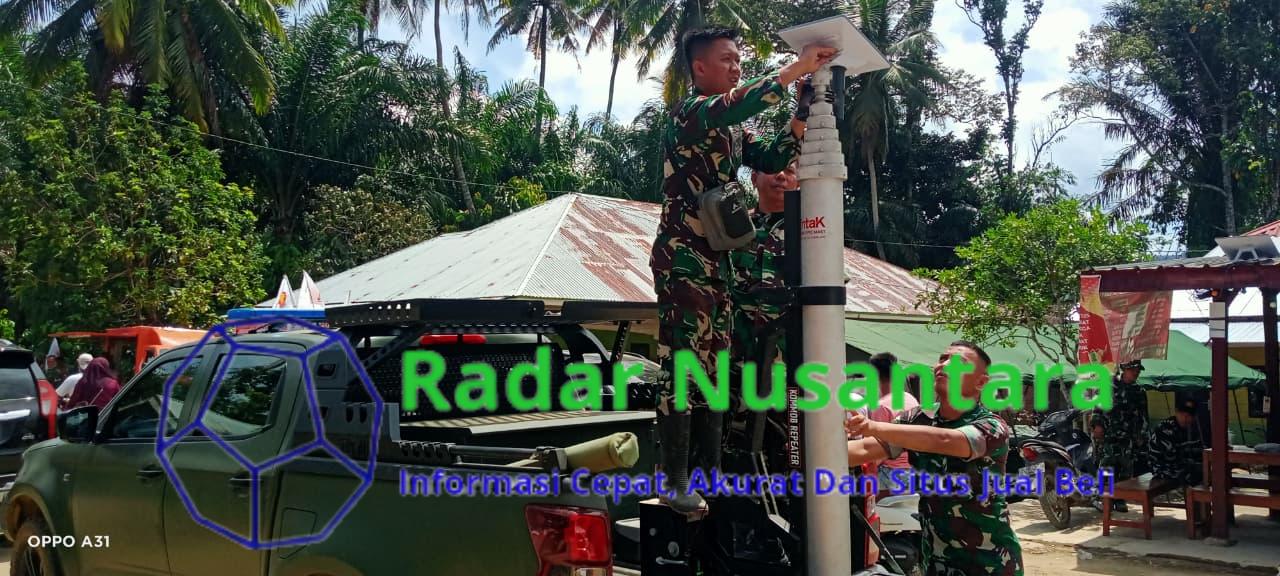 Starlink Dipasang, TNI AD untuk Buka Akses Komunikasi di Sumbar