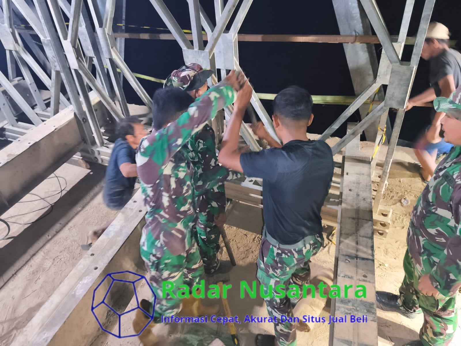 TNI AD Bangun Jembatan Bailey, Pulihkan Akses di Wilayah Terdampak Banjir Aceh