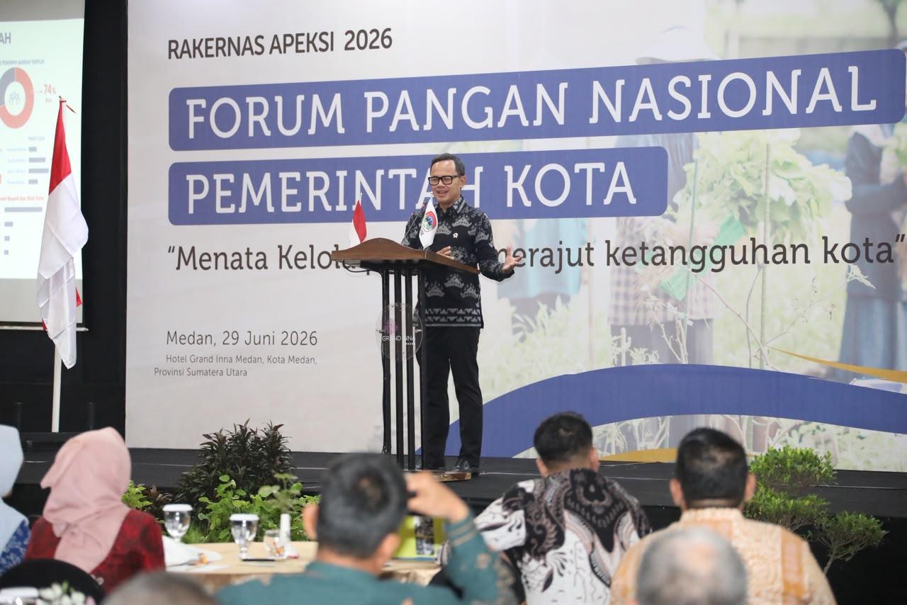 Wamendagri Bima Arya Minta Daerah Kolaborasi Perkuat Ketahanan Pangan Perkotaan